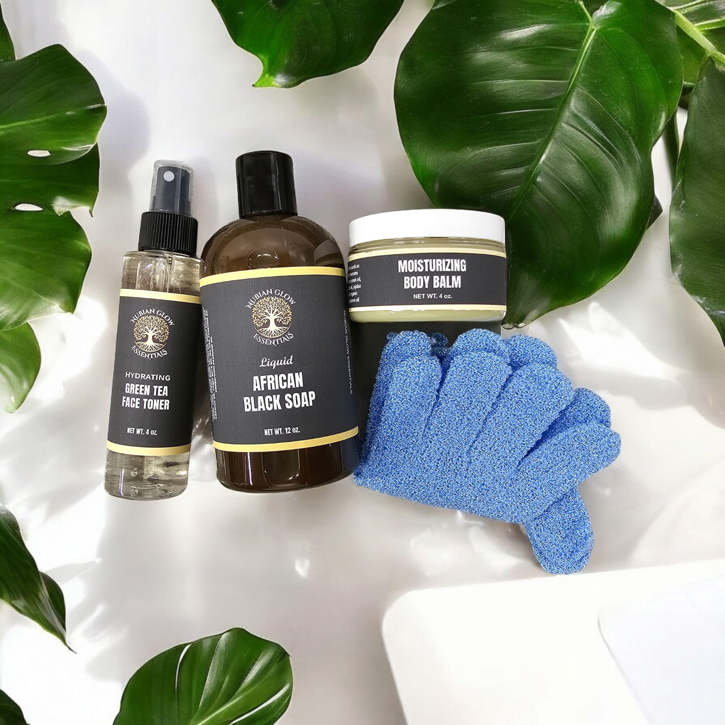 Liquid Black Soap & Body Balm Bundle